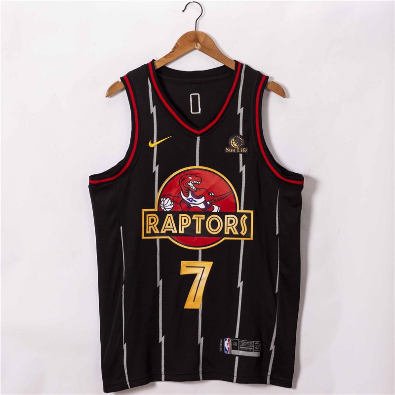 Men Toronto Raptors #7 Lowry Black 2021 Nike Game NBA Jersey->toronto raptors->NBA Jersey
